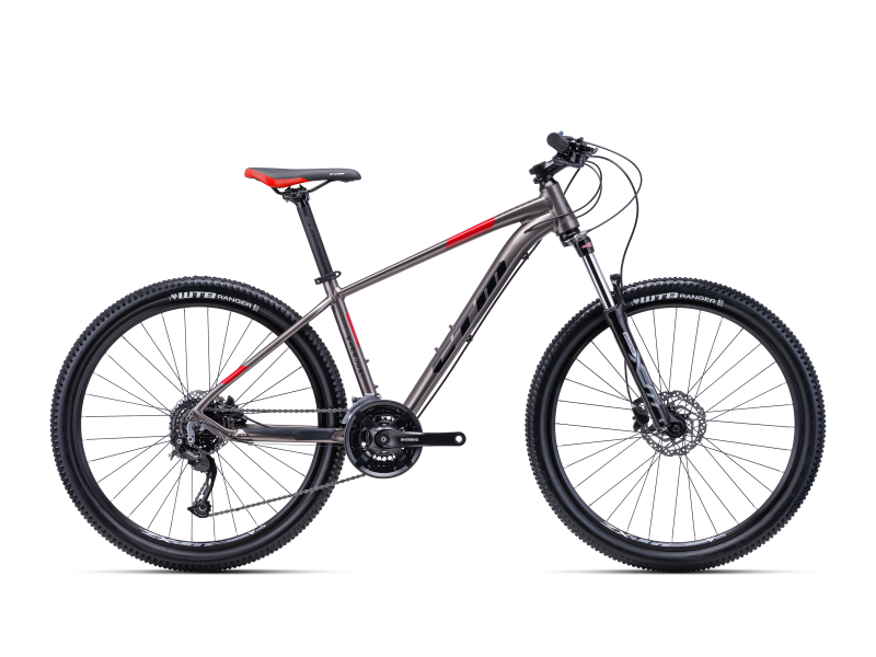 RAMBLER 1.0 27,5'' - bronzová sivá / červená XL (20'')