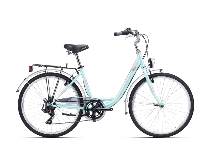 OLIVIA 2.0 - tyrkysová perleť / strieborná 17'' (430)