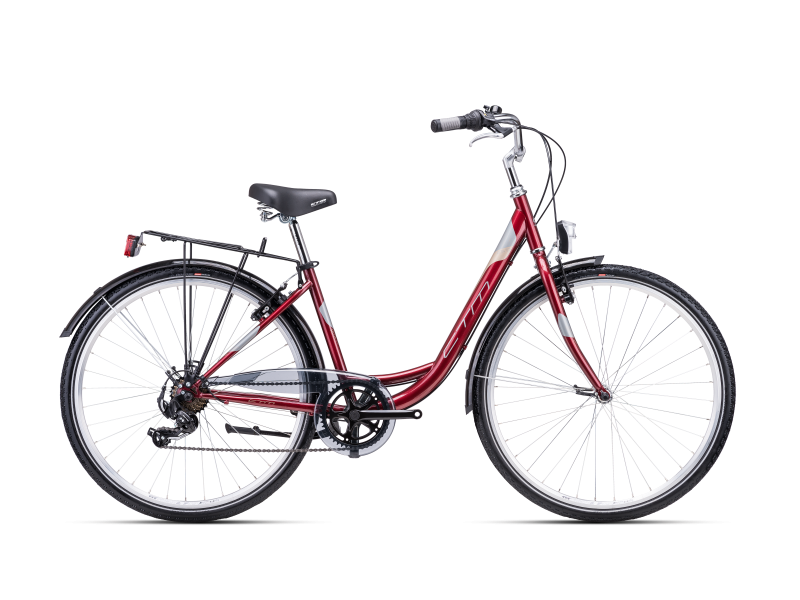 RITA 1.0 - bordová / strieborná 17'' (430)