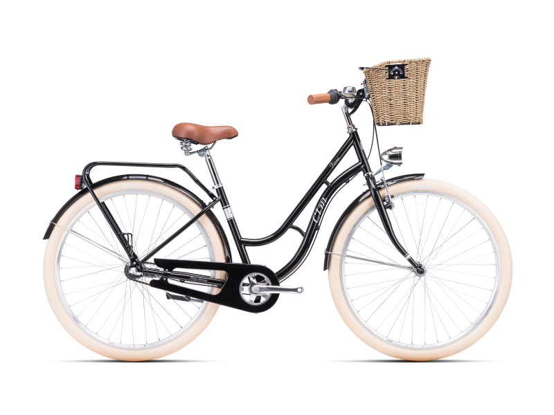 FIORE 28'' - perleťová čierna 17'' (430)