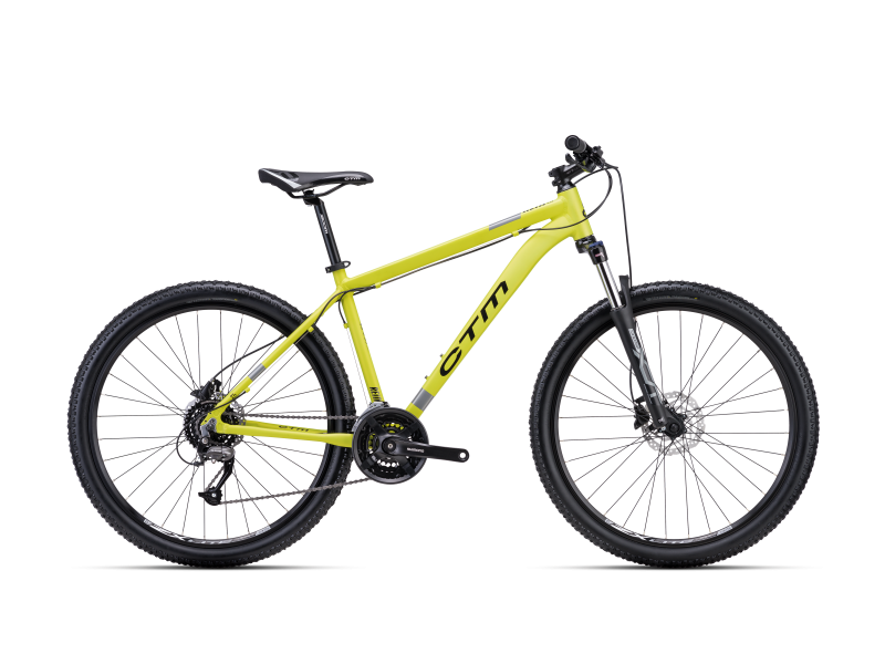 REIN 3.0 27,5 - matná limetková perleť / tmavosivá XL (20")