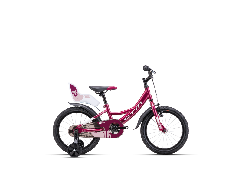 JENNY - tmavoružová perleť 8"