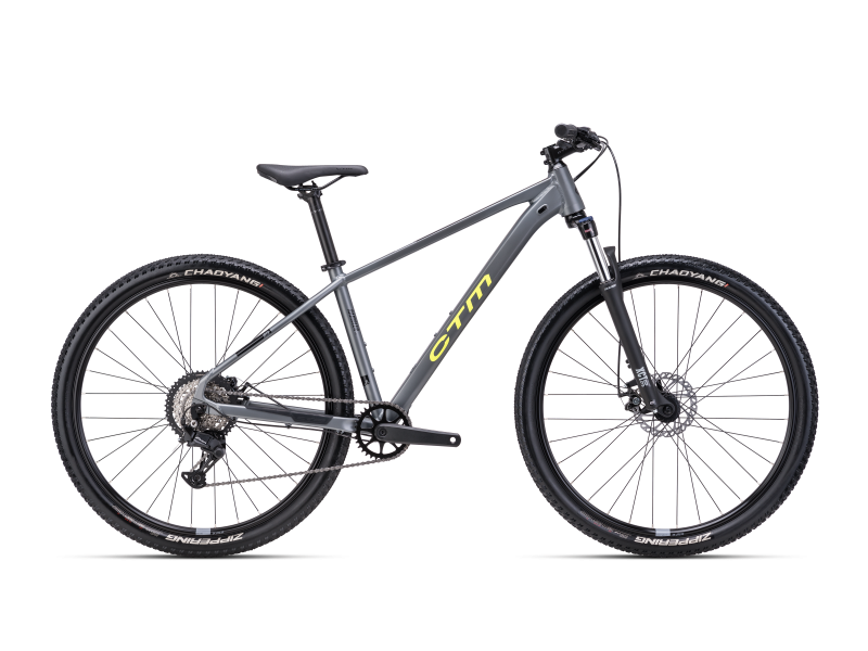 RAMBLER 1.0 29 - matná tmavosivá / lesklá čierna L