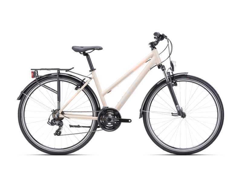 MAXIMA 1.0 trek - matná svetlobéžová / hnedá M (16)