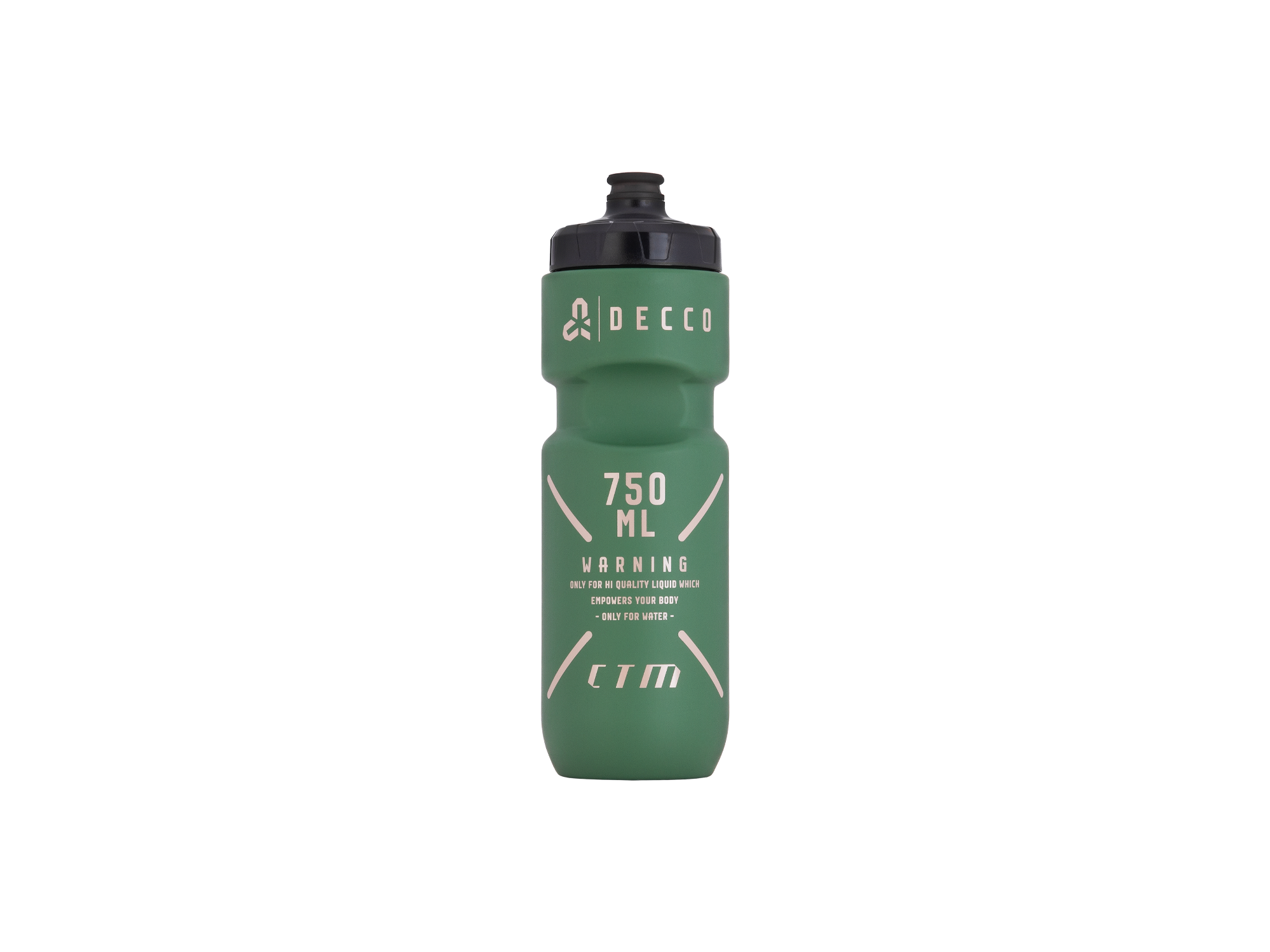 Fľaša CTM Decco 0,75 l - olivová