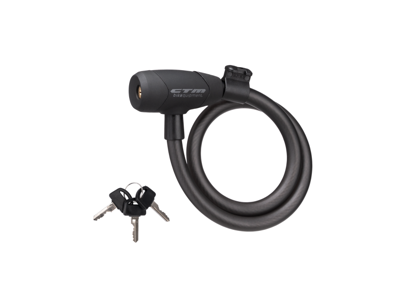 Zámok špirálový CTM CABLE, 12x650mm
