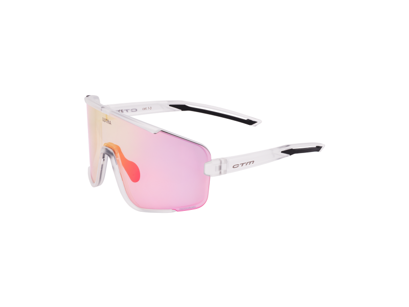 Okuliare CTM Mira, kat.1-3, matná crystal biela, fotochromatické